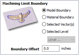 Machining Limit Boundary
